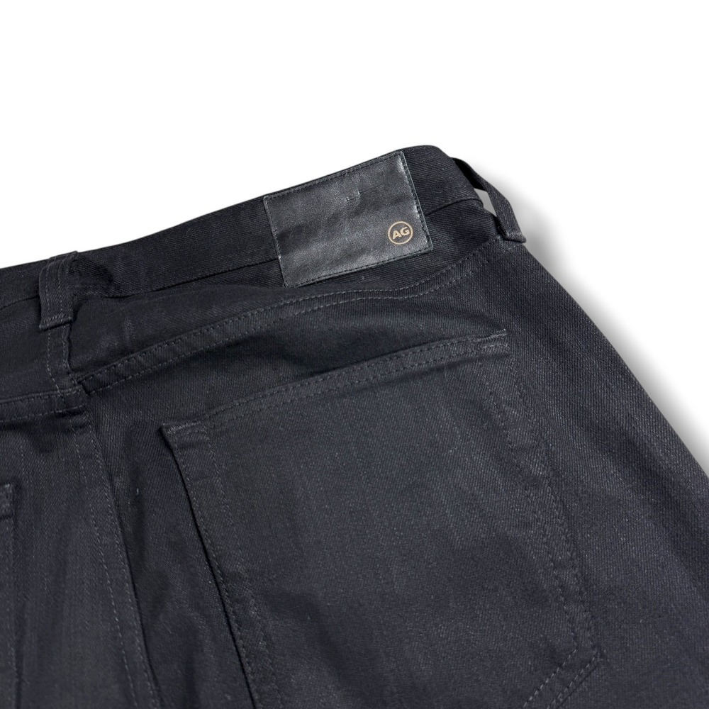 AG Adriano Goldschmied The Clyfton Relaxed Straight Jeans Mens 32x33 Black - Picture 6 of 13